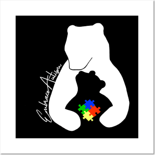 Embrace Autism Shirt - Autism Awareness Posters and Art